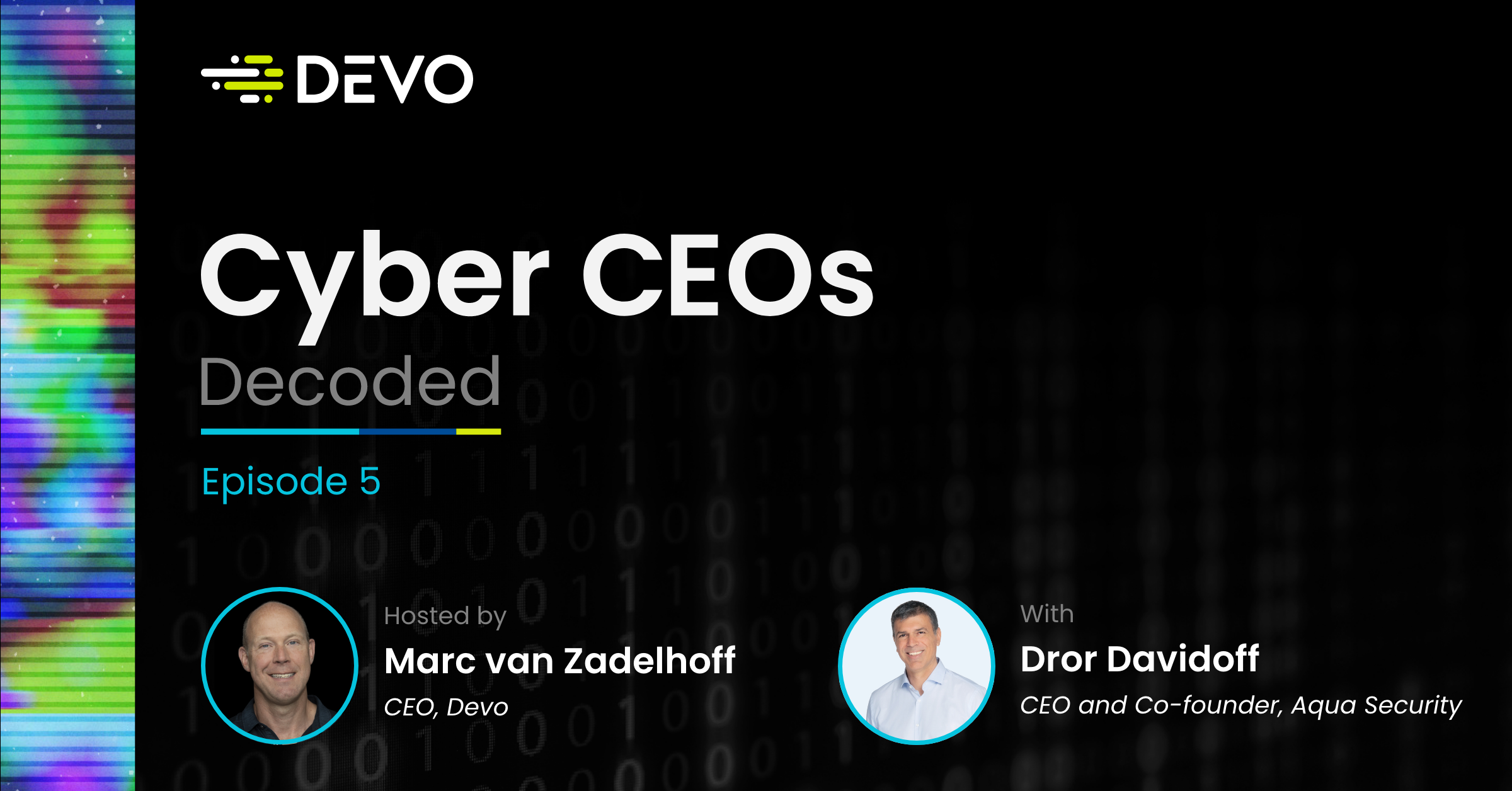 Cyber CEOs Decoded Episode 5 - Dror Davidoff