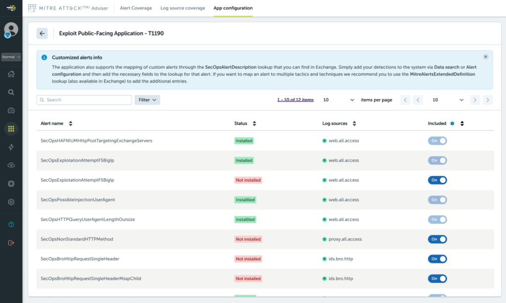 Mitre Attack Adviser App